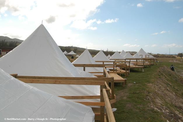 The Aqueduct Venue Under Construction - Saturday, January 20th - 10th Anniversary - Air Jamaica Jazz & Blues Festival 2007 - The Art of Music - Tuesday, January 23 - Saturday, January 27, 2007, The Aqueduct on Rose Hall, Montego Bay, Jamaica - Negril Travel Guide, Negril Jamaica WI - http://www.negriltravelguide.com - info@negriltravelguide.com...!