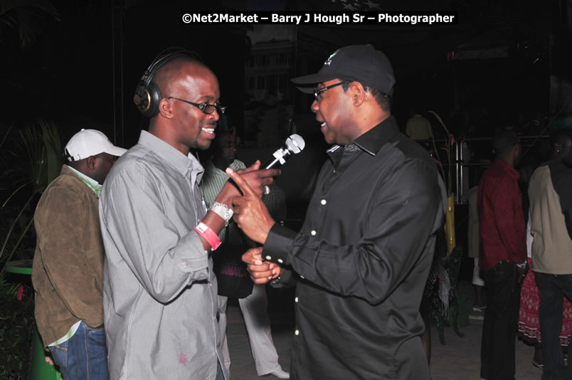 Minister of Tourism, Edmund Bartlett @ Jamaica Jazz and Blues Festival 2009 - Presented by Air Jamaica - Saturday, January 24, 2009 - Venue at the Aqueduct on Rose Hall Resort &amp; Country Club, Montego Bay, Jamaica - Thursday, January 22 - Saturday, January 24, 2009 - Photographs by Net2Market.com - Barry J. Hough Sr, Photographer/Photojournalist - Negril Travel Guide, Negril Jamaica WI - http://www.negriltravelguide.com - info@negriltravelguide.com...!