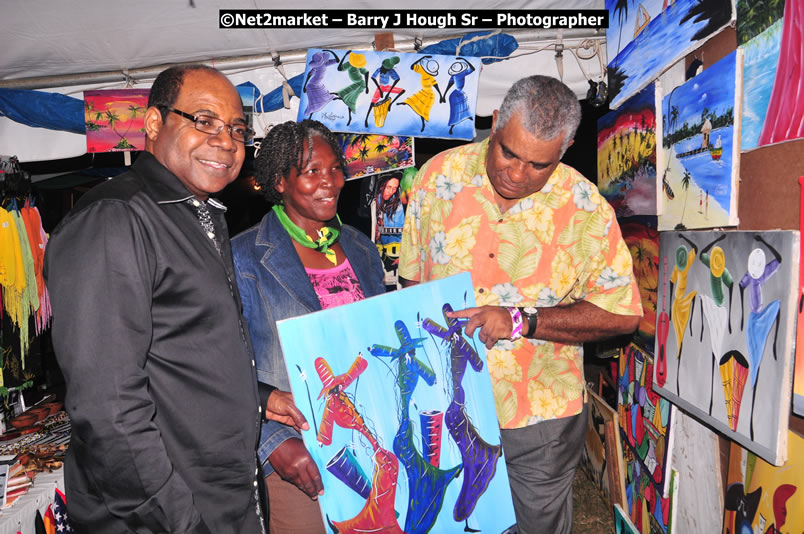 Minister of Tourism, Edmund Bartlett @ Jamaica Jazz and Blues Festival 2009 - Presented by Air Jamaica - Saturday, January 24, 2009 - Venue at the Aqueduct on Rose Hall Resort &amp; Country Club, Montego Bay, Jamaica - Thursday, January 22 - Saturday, January 24, 2009 - Photographs by Net2Market.com - Barry J. Hough Sr, Photographer/Photojournalist - Negril Travel Guide, Negril Jamaica WI - http://www.negriltravelguide.com - info@negriltravelguide.com...!