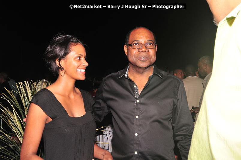 Minister of Tourism, Edmund Bartlett @ Jamaica Jazz and Blues Festival 2009 - Presented by Air Jamaica - Saturday, January 24, 2009 - Venue at the Aqueduct on Rose Hall Resort &amp; Country Club, Montego Bay, Jamaica - Thursday, January 22 - Saturday, January 24, 2009 - Photographs by Net2Market.com - Barry J. Hough Sr, Photographer/Photojournalist - Negril Travel Guide, Negril Jamaica WI - http://www.negriltravelguide.com - info@negriltravelguide.com...!