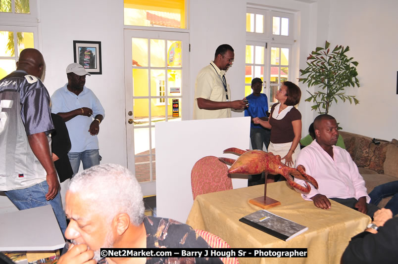 Preparations Continue [One Day To Go] at the Venue & Office - Jamaica Jazz and Blues Festival 2009 - Presented by Air Jamaica - Thursday, January 15, 2009 - Venue at the Aqueduct on Rose Hall Resort &amp; Country Club, Montego Bay, Jamaica - Thursday, January 22 - Saturday, January 24, 2009 - Photographs by Net2Market.com - Barry J. Hough Sr, Photographer/Photojournalist - Negril Travel Guide, Negril Jamaica WI - http://www.negriltravelguide.com - info@negriltravelguide.com...!