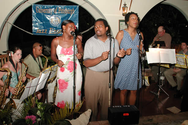 Negril Chamber of Commerce Dinner - Fund Raiser with the University of Pittsburgh Jazz Ensemble at the Charela Inn - Negril Travel Guide