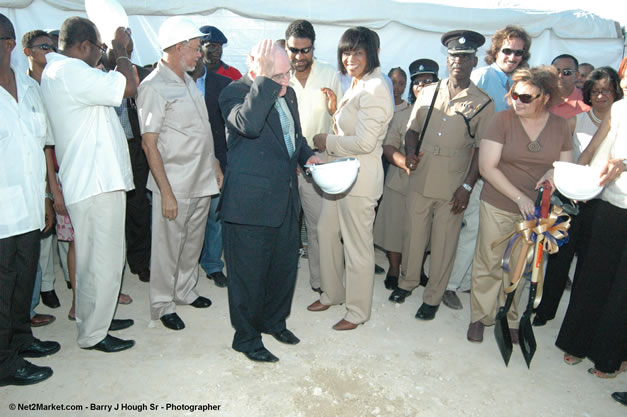 Palladium Hotels & Resorts - Groundbreaking of the 1600-Room Grand Palladium Lady Hamilton Resort & Spa and the Grand Palludium Jamaica Resort & Spa - Special Address: The Most Honorable Portia Simpson-Miller, O.N., M.P., Prime Minister of Jamaica - The Point, Lucea, Hanover, Saturday, November 11, 2006 @ 2:00 pm - Negril Travel Guide, Negril Jamaica WI - http://www.negriltravelguide.com - info@negriltravelguide.com...!