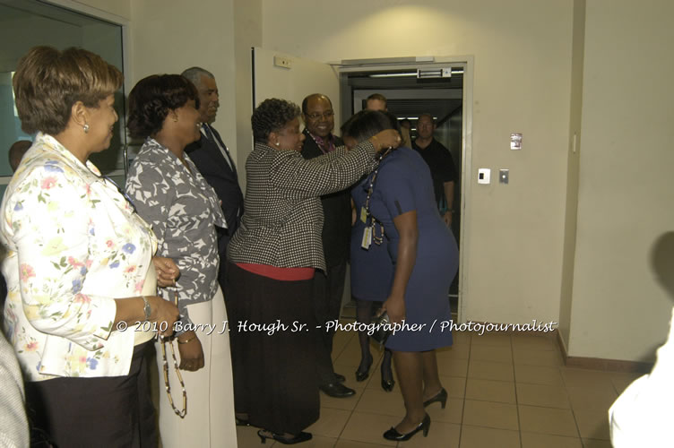 US Airways Inaugurtes New Service from Phoenix Sky Harbor International Airport to Sangster International Airport, Friday, December 18, 2009, Sangster International Airport, Montego Bay, St. James, Jamaica W.I. - Photographs by Net2Market.com - Barry J. Hough Sr, Photographer/Photojournalist - The Negril Travel Guide - Negril's and Jamaica's Number One Concert Photography Web Site with over 40,000 Jamaican Concert photographs Published -  Negril Travel Guide, Negril Jamaica WI - http://www.negriltravelguide.com - info@negriltravelguide.com...!