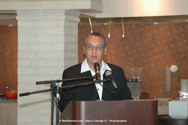 Minister of Toursim Luncheon - Minister of Tourism, Hon. Edmund Bartlett - Director of Tourism, Basil Smith - Saturday, December 15, 2007 - Rose Hall Resort and Country Club, Rose Hall, Montego Bay, Jamaica W.I. - Photographs by Net2Market.com - Barry J. Hough Sr, Photographer - Negril Travel Guide, Negril Jamaica WI - http://www.negriltravelguide.com - info@negriltravelguide.com...!