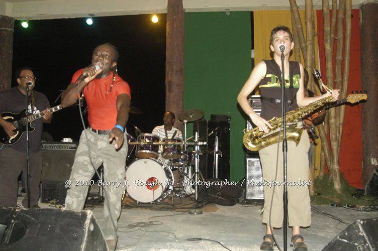 Mystic Bowie Ablum Launch featuring Mystic Bowie and Friends - November 10, 2009 @ Negril Escape Resort and Spa, Tuesday, February 3, 2009 - One Love Drive, West End, Negril, Westmoreland, Jamaica W.I. - Photographs by Net2Market.com - Barry J. Hough Sr, Photographer/Photojournalist - The Negril Travel Guide - Negril's and Jamaica's Number One Concert Photography Web Site with over 40,000 Jamaican Concert photographs Published -  Negril Travel Guide, Negril Jamaica WI - http://www.negriltravelguide.com - info@negriltravelguide.com...!