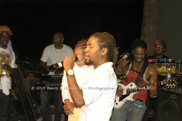 JAH Cure - Live In Concert @ Negril Escape Resort and Spa, December 15, 2009, One Love Drive, West End, Negril, Westmoreland, Jamaica W.I. - Photographs by Net2Market.com - Barry J. Hough Sr, Photographer/Photojournalist - Negril Travel Guide, Negril Jamaica WI - http://www.negriltravelguide.com - info@negriltravelguide.com...!