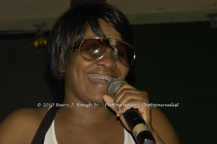 Tanya Stephens - Live In Concert @ Negril Escape Resort and Spa, Backing Band Roots Warrior, plus DJ Gemini, January 26, 2010, One Love Drive, West End, Negril, Westmoreland, Jamaica W.I. - Photographs by Net2Market.com - Barry J. Hough Sr, Photographer/Photojournalist - The Negril Travel Guide - Negril's and Jamaica's Number One Concert Photography Web Site with over 40,000 Jamaican Concert photographs Published -  Negril Travel Guide, Negril Jamaica WI - http://www.negriltravelguide.com - info@negriltravelguide.com...!