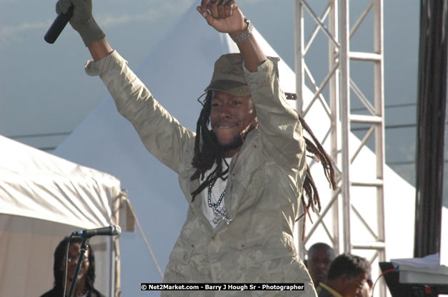 Jah Cure at Tru-Juice Rebel Salute 2008 - The 15th staging of Tru-Juice Rebel Salute, Saturday, January 12, 2008, Port Kaiser Sports Club, St. Elizabeth, Jamaica W.I. - Photographs by Net2Market.com - Barry J. Hough Sr, Photographer - Negril Travel Guide, Negril Jamaica WI - http://www.negriltravelguide.com - info@negriltravelguide.com...!