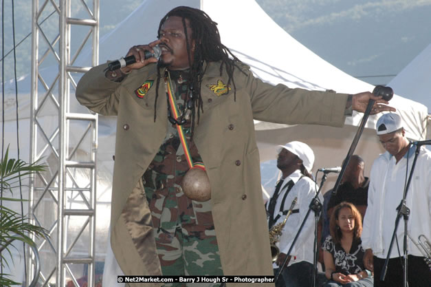 Luciano at Tru-Juice Rebel Salute 2008 - The 15th staging of Tru-Juice Rebel Salute, Saturday, January 12, 2008, Port Kaiser Sports Club, St. Elizabeth, Jamaica W.I. - Photographs by Net2Market.com - Barry J. Hough Sr, Photographer - Negril Travel Guide, Negril Jamaica WI - http://www.negriltravelguide.com - info@negriltravelguide.com...!