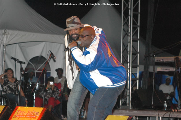 Tony Rebel at Tru-Juice Rebel Salute 2008 - The 15th staging of Tru-Juice Rebel Salute, Saturday, January 12, 2008, Port Kaiser Sports Club, St. Elizabeth, Jamaica W.I. - Photographs by Net2Market.com - Barry J. Hough Sr, Photographer - Negril Travel Guide, Negril Jamaica WI - http://www.negriltravelguide.com - info@negriltravelguide.com...!