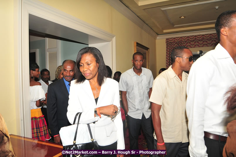 Jamaica's Olympic Athletes Reception at the Ritz Carlton - The City of Montego Bay Welcomes Our 2008 Olympians - Western Motorcade - Civic Ceremony - A Salute To Our Beijing Heros - Ritz Carlton Golf & Spa Resort, Montego Bay, Jamaica - Tuesday, October 7, 2008 - Photographs by Net2Market.com - Barry J. Hough Sr. Photojournalist/Photograper - Photographs taken with a Nikon D300 - Negril Travel Guide, Negril Jamaica WI - http://www.negriltravelguide.com - info@negriltravelguide.com...!